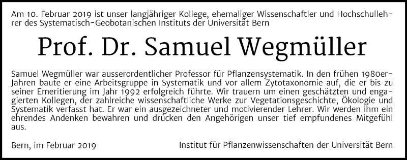 Wegmüller, Samuel